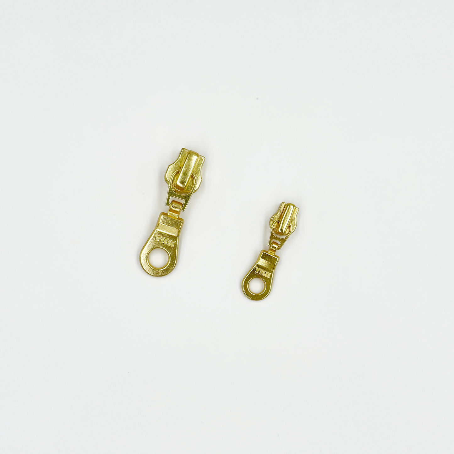 YKK Size 3 Size 5 Metal Zipper Pulls 8 PCS