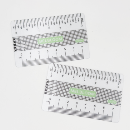 Wallet Ruler, Mini Gauge, FREE shipping
