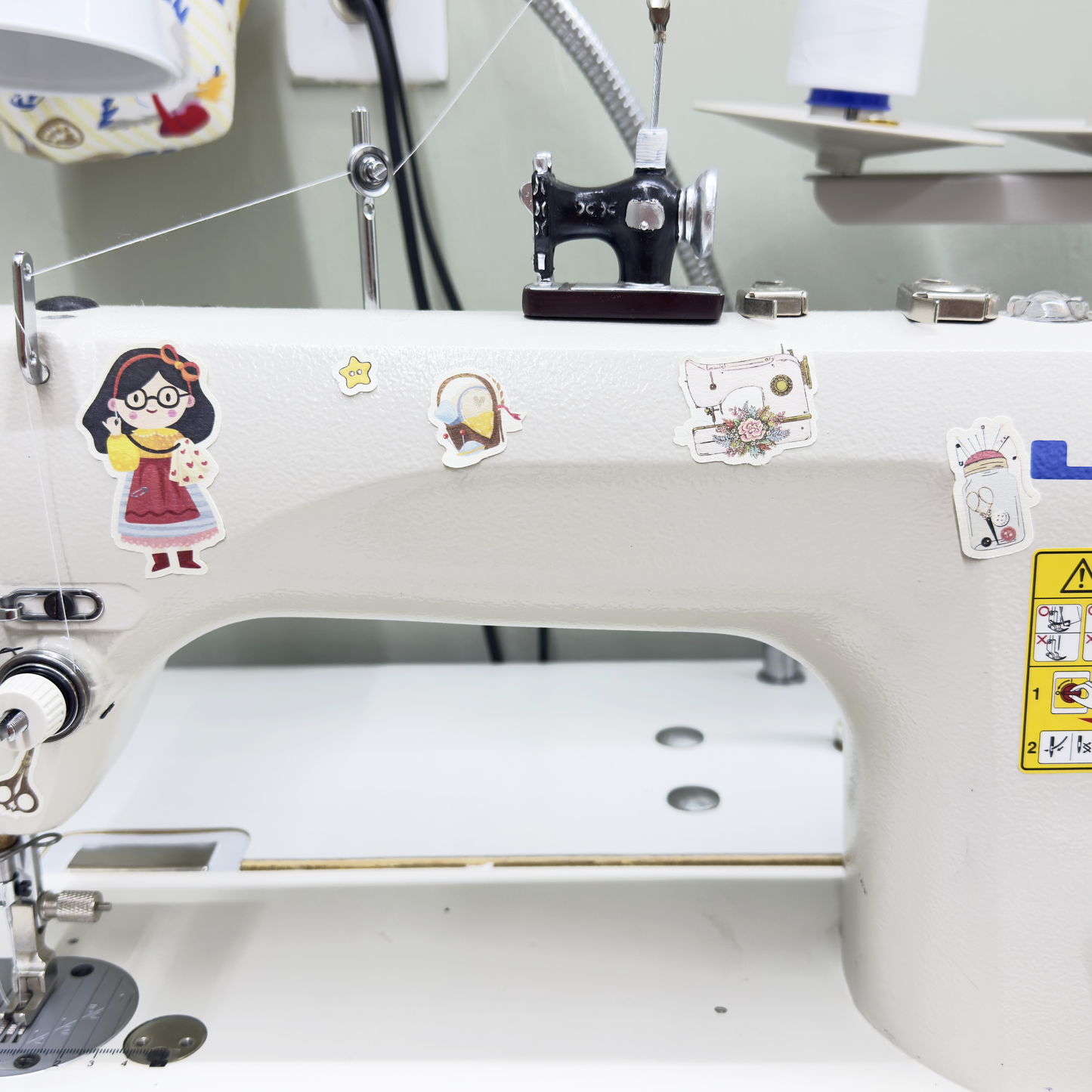 Sewing Sticker Sheet A5 size, FREE Shipping