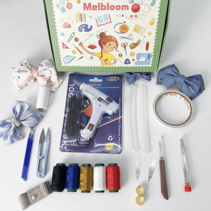 Hair Bow Hair Accessory Making Toolkit - 11 Craft Essentials