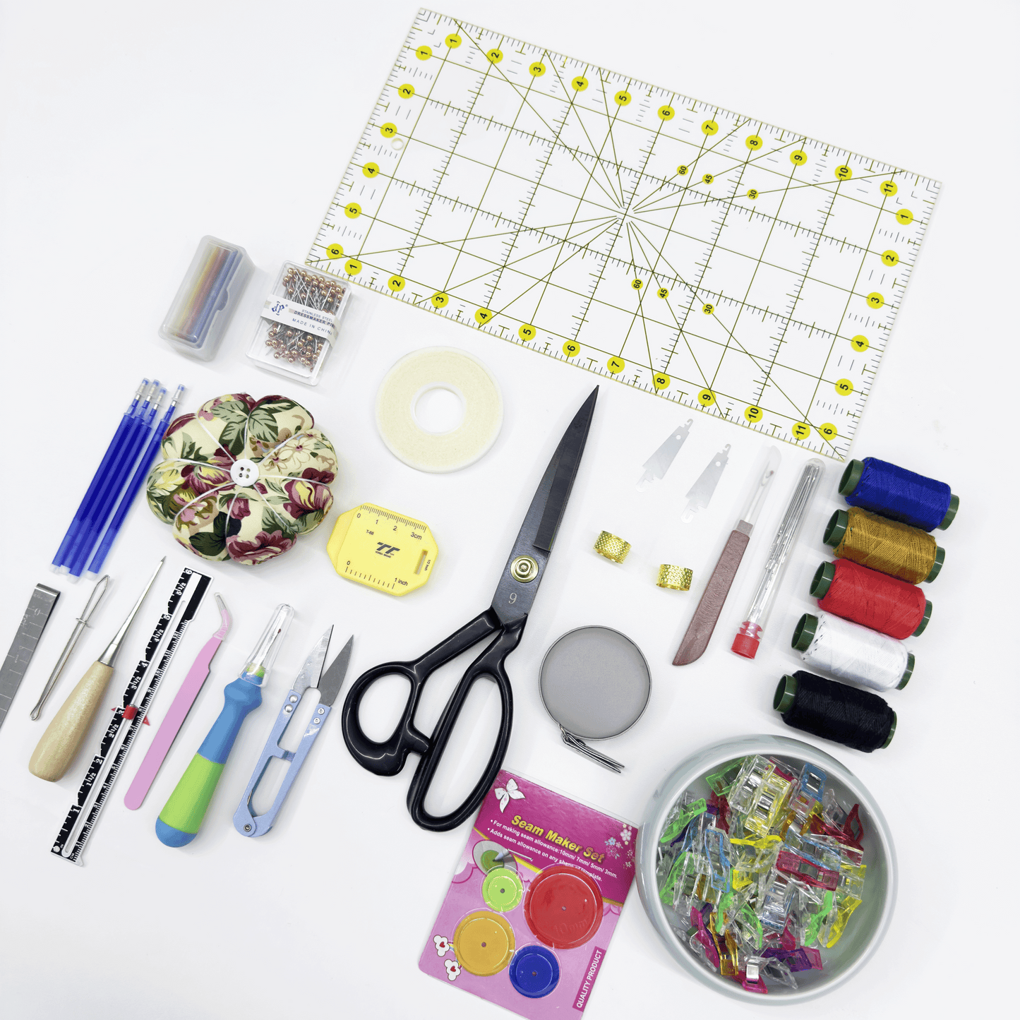 Beginner Sewing Tool Kit - 22 Sewing Essentials