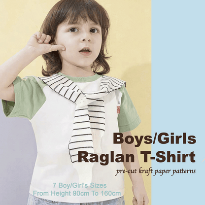 Boys/Girls Raglan T-Shirt DIY Kit