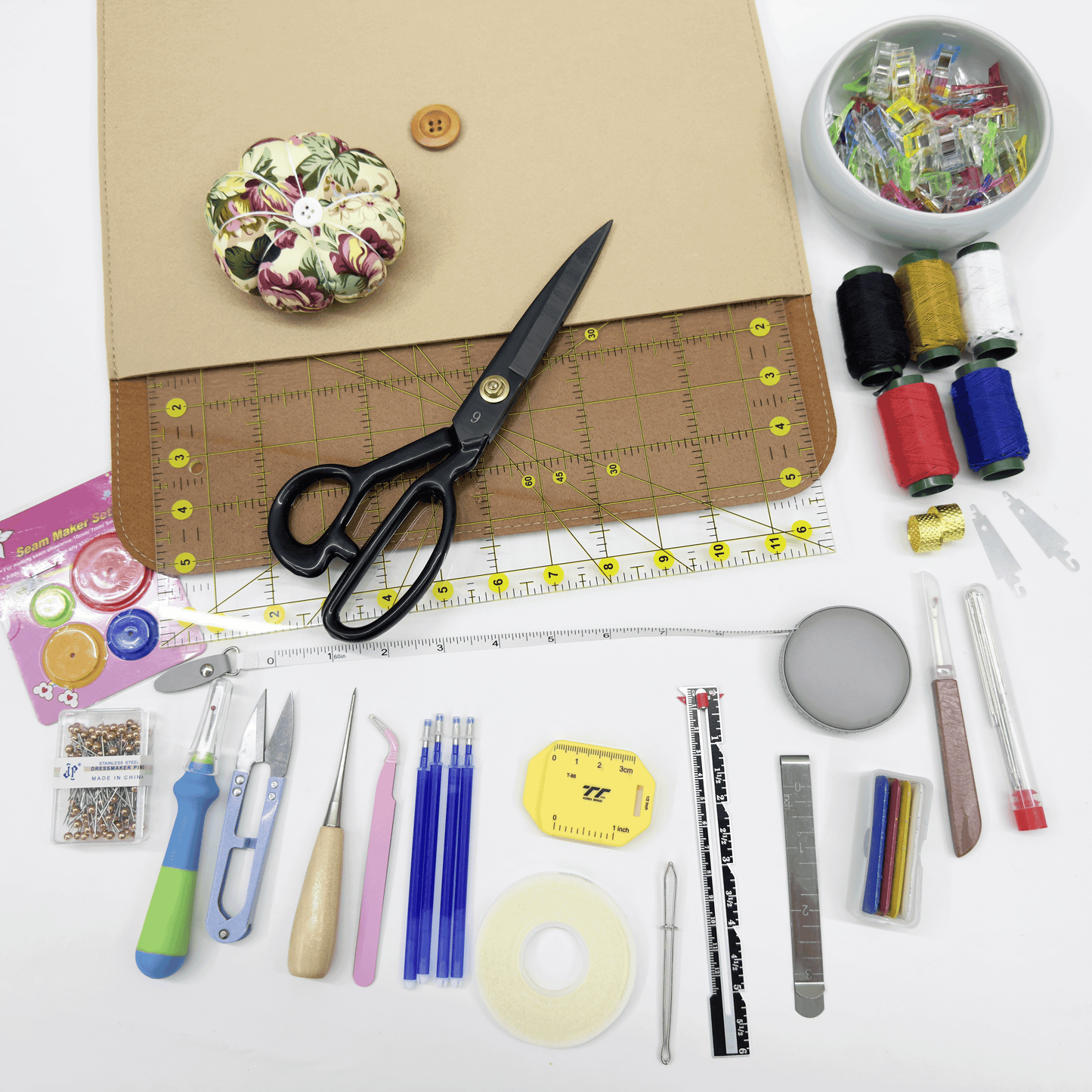 Beginner Sewing Tool Kit - 22 Sewing Essentials