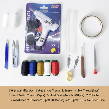 Hair Bow Hair Accessory Making Toolkit - 11 Craft Essentials