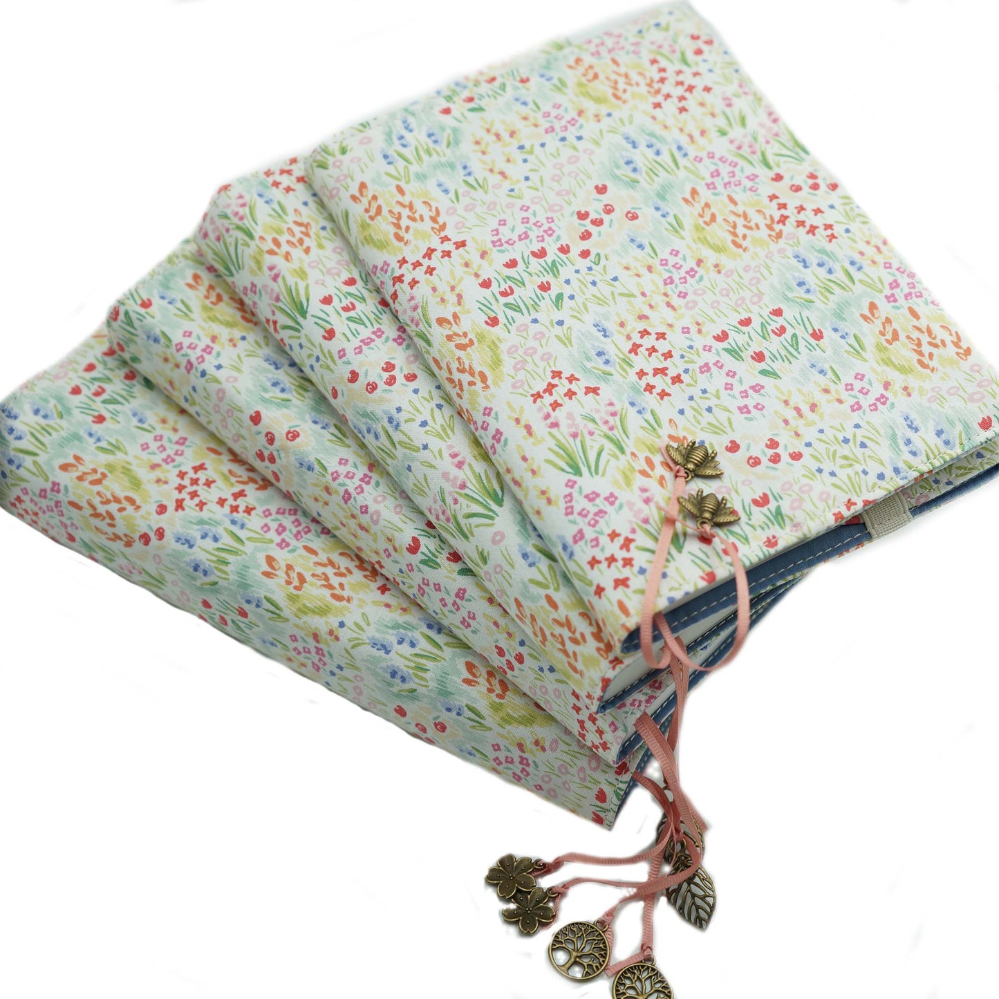 Blurry Garden Fabric Book Cover