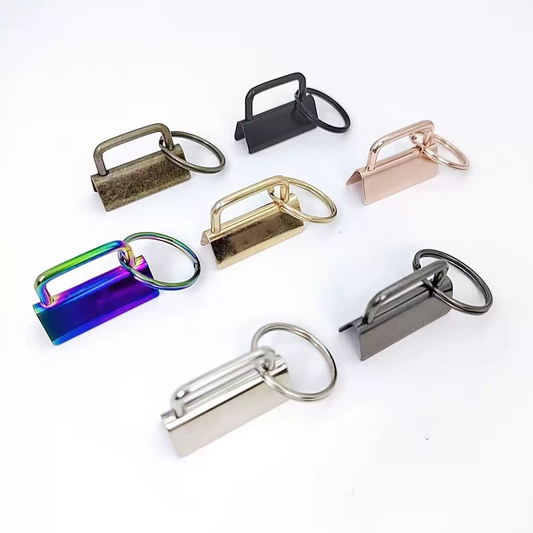 Key Fob Hardware with Key Rings Sets l 5PCS