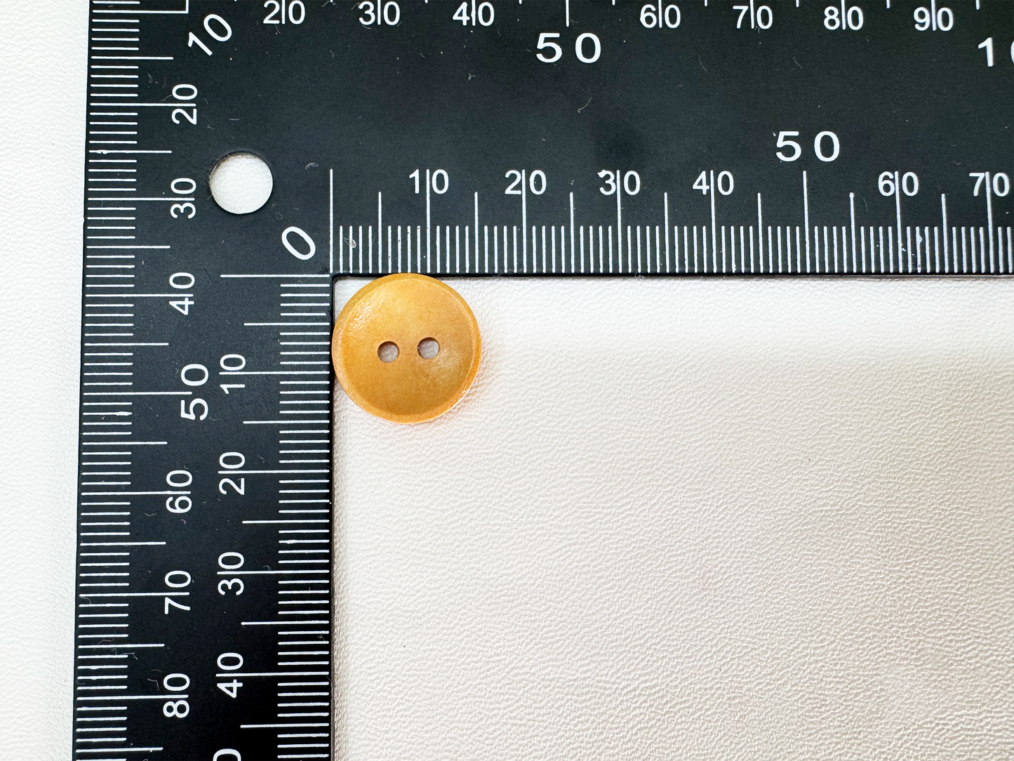 Natural Wood Buttons, Light Brown, 2-Hole,  10PCS