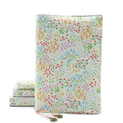Blurry Garden Fabric Book Cover
