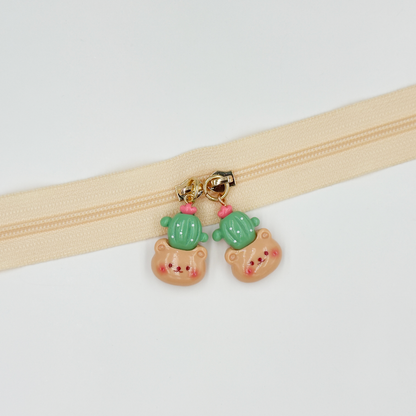 Cactus Zipper Pulls 4PCS