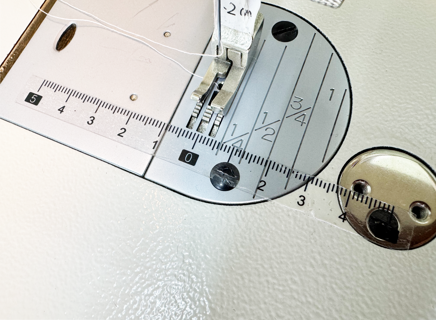 Seam Allowance Guide Sticker for Sewing Machines (10 pieces), FREE shipping