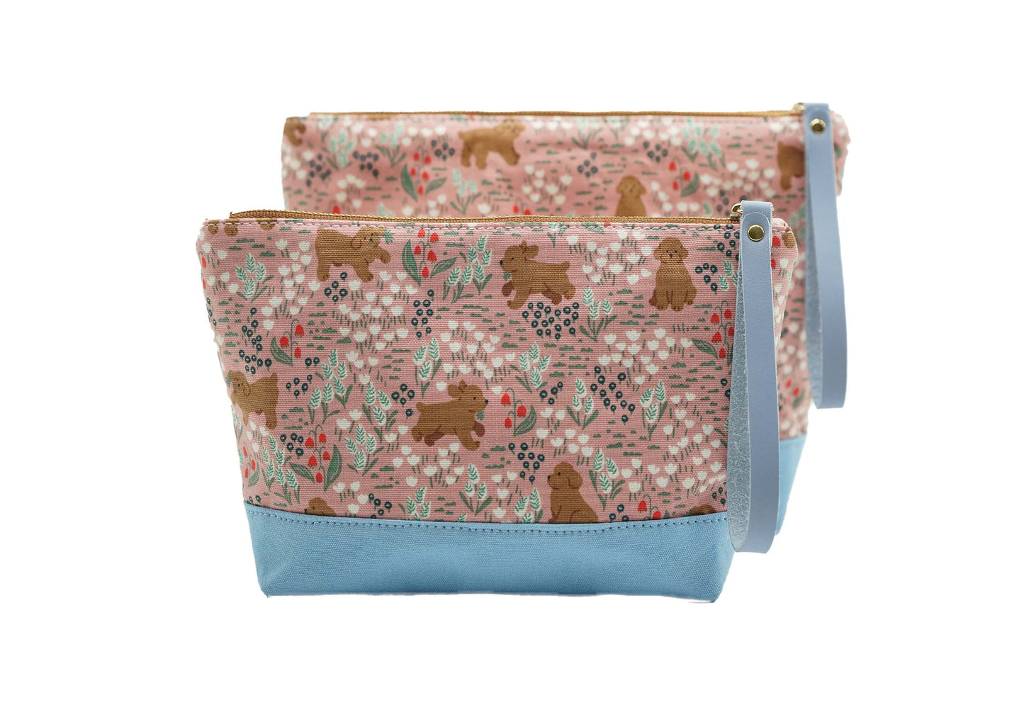 Happy Puppy Zipper Bag, Make-Up Bag