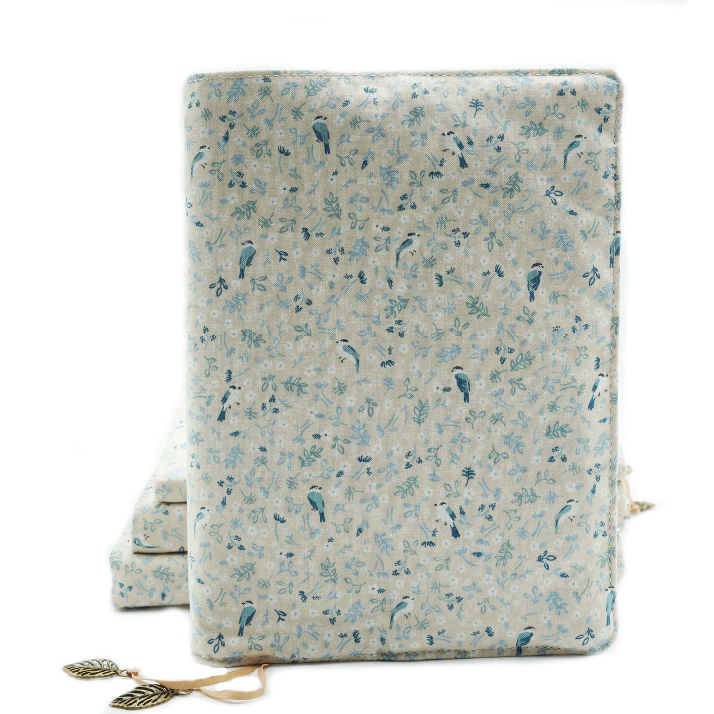 Wander About Forest Titmouse Fabric Book Cover