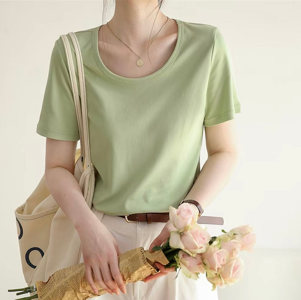 Essential Crew Neck Tshirt Pre-Cut Kraft Paper Pattern