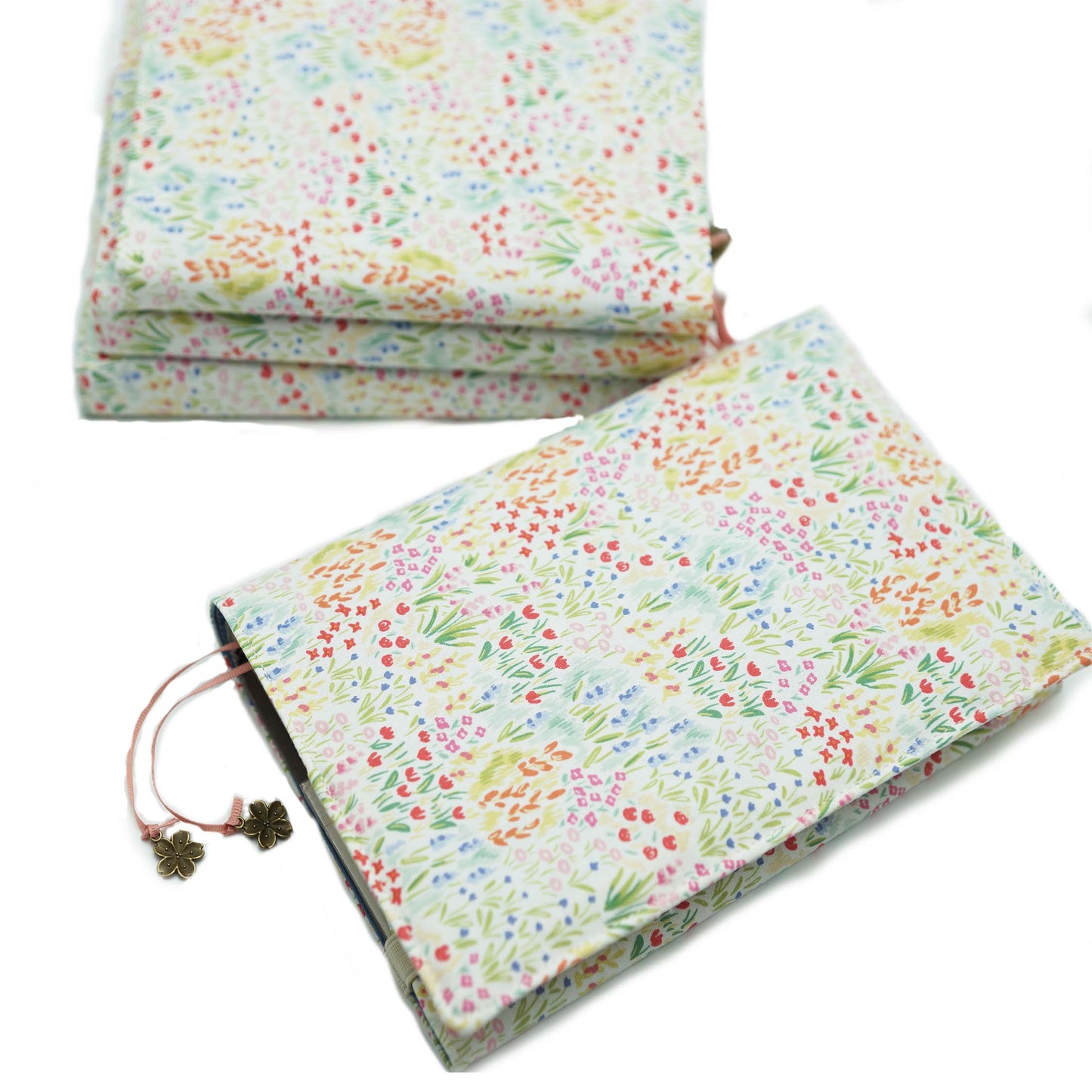 Blurry Garden Fabric Book Cover