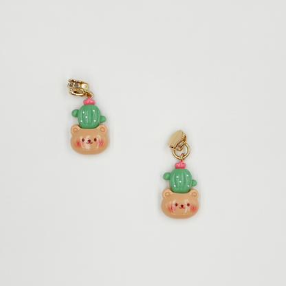 Cactus Zipper Pulls 4PCS