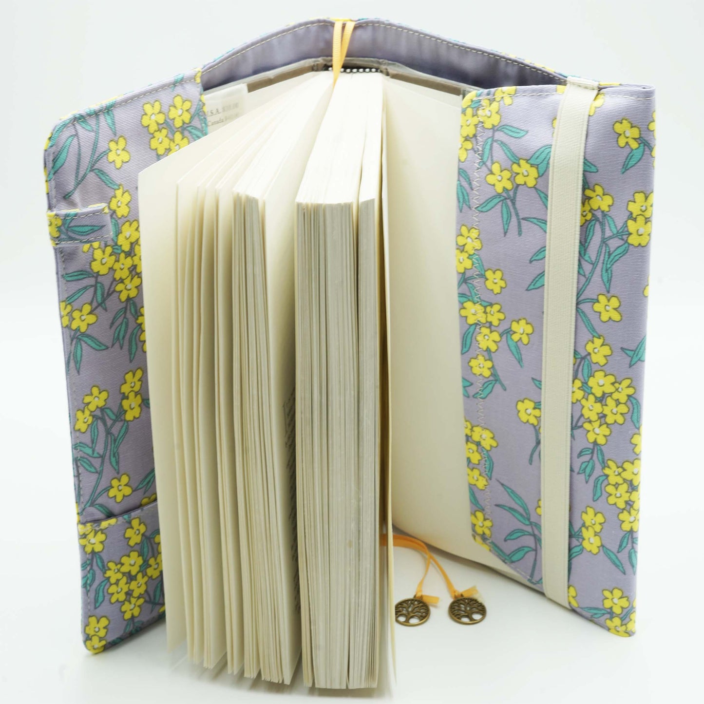 Euphorbia Fabric Book Cover
