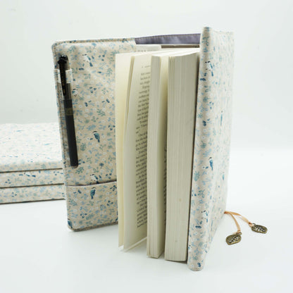 Wander About Forest Titmouse Fabric Book Cover