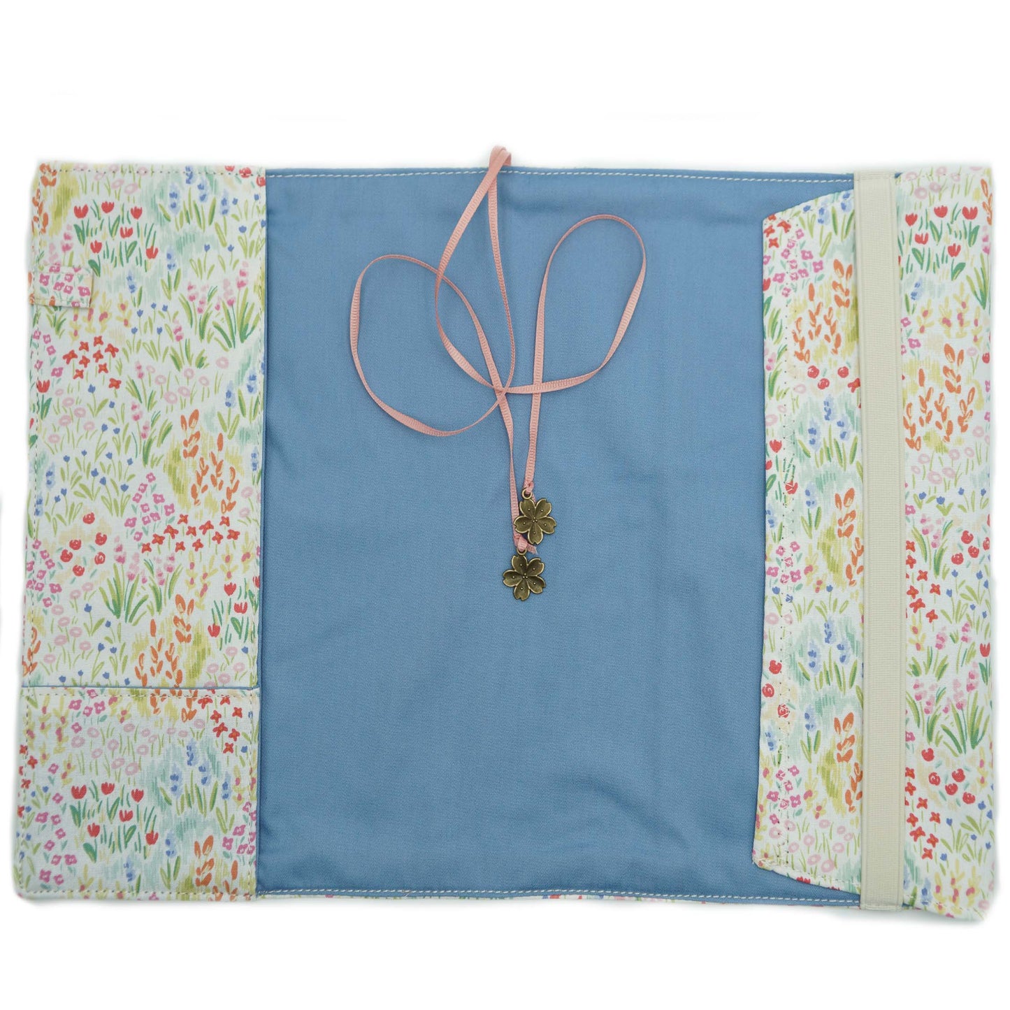 Blurry Garden Fabric Book Cover