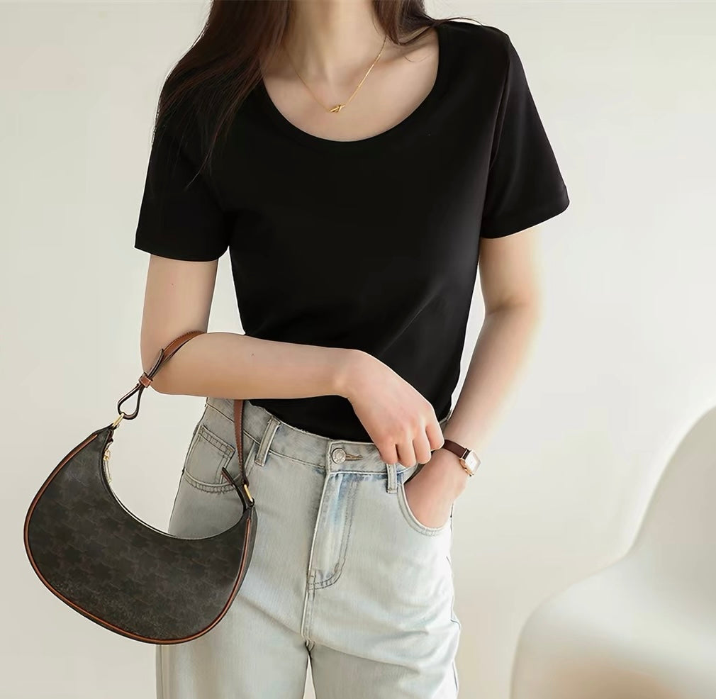 Essential Crew Neck Tshirt Pre-Cut Kraft Paper Pattern