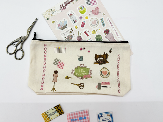 Sewing Zipper Pouch