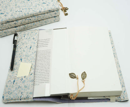 Wander About Forest Titmouse Fabric Book Cover