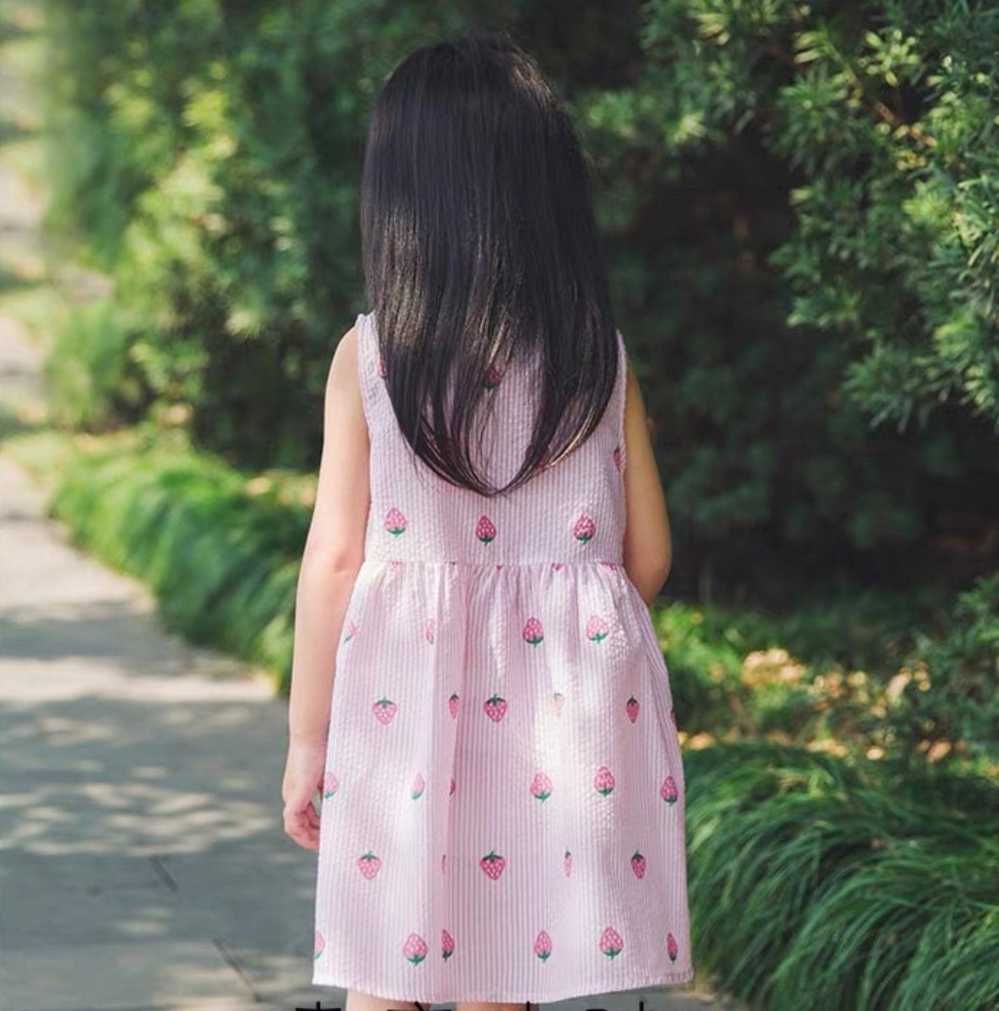 Girls Mock Neck Sleeveless Dress DIY Kit