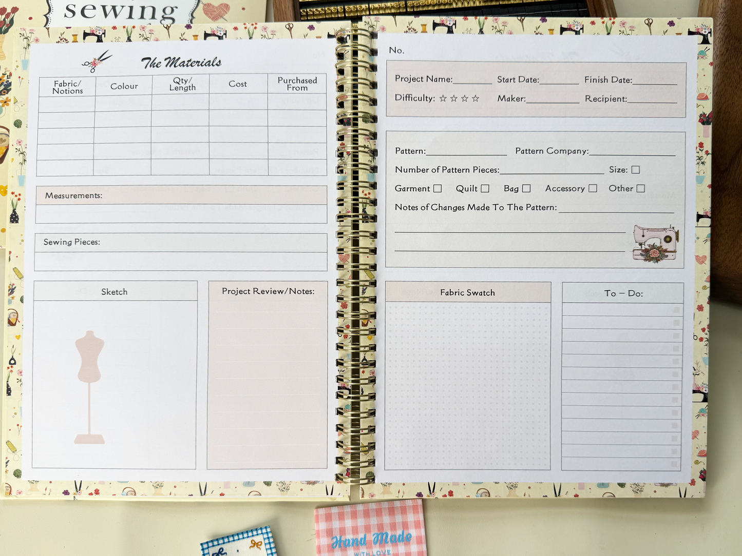 Sewing Journal
