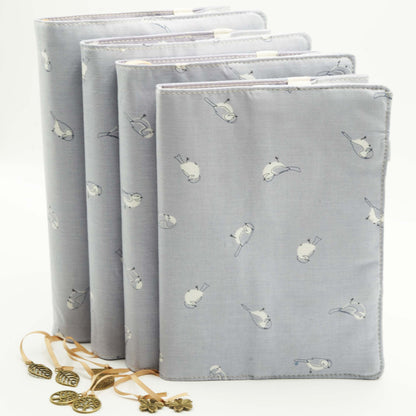 Hello Bird Fabric Book Cover