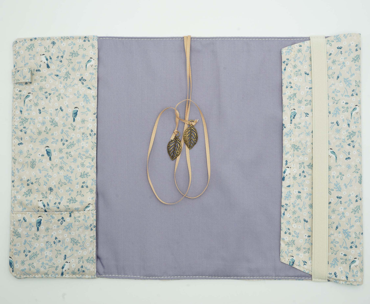 Wander About Forest Titmouse Fabric Book Cover
