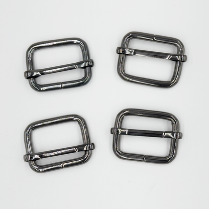1" Metal Strap Adjuster: Slide Bar l 4 PCS