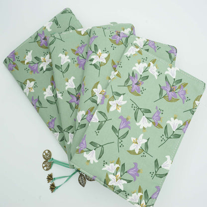 Madonna Lily Fabric Book Cover