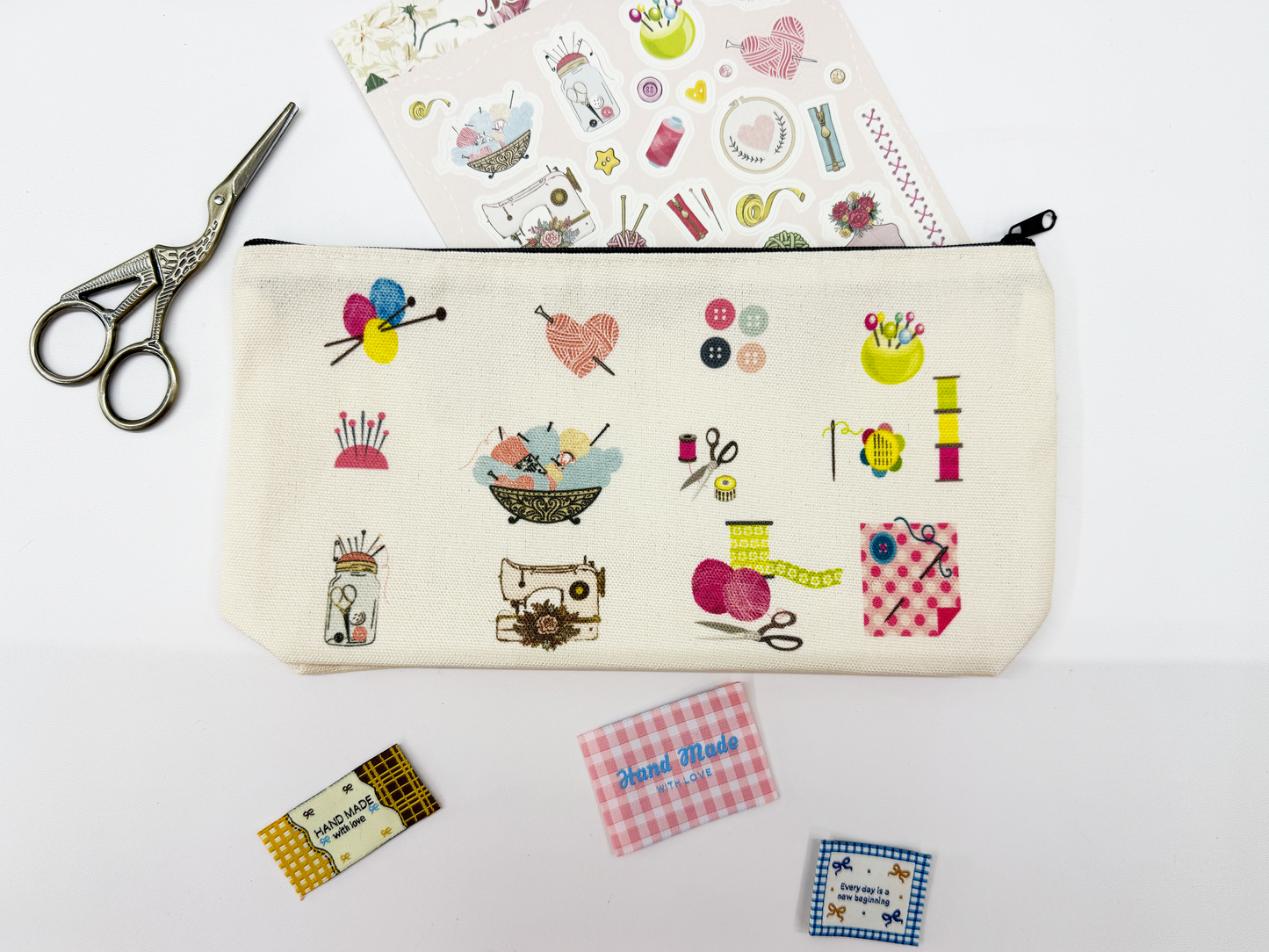 Sewing Zipper Pouch