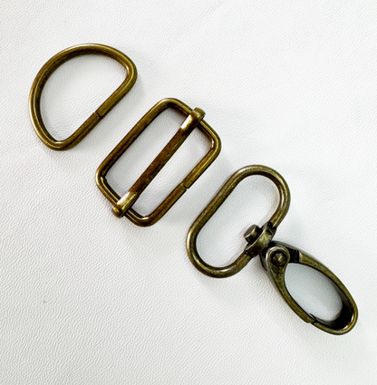 1'' Wide Adjustable Strap Hardware Kit, 3 Pieces