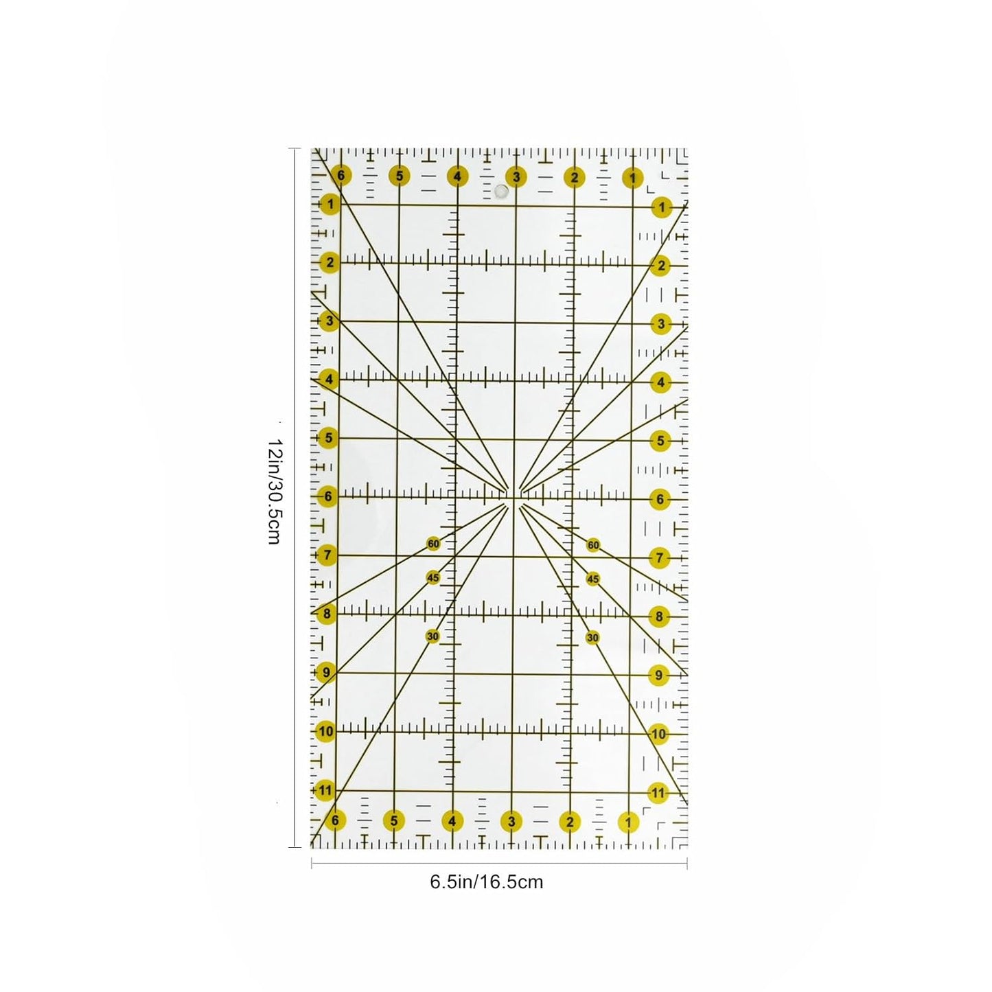 Sewing Rulers, Quilting Rulers Fabric Cutting Ruler