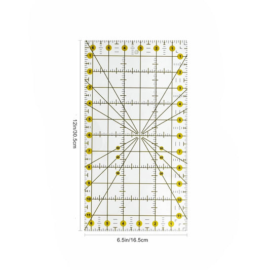 Sewing Rulers, Quilting Rulers Fabric Cutting Ruler