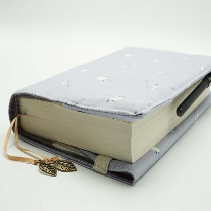 Hello Bird Fabric Book Cover