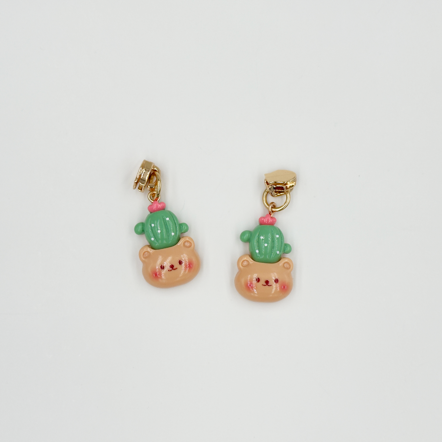 Cactus Zipper Pulls 4PCS