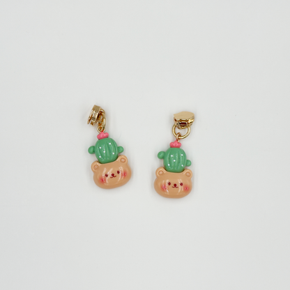 Cactus Zipper Pulls 4PCS