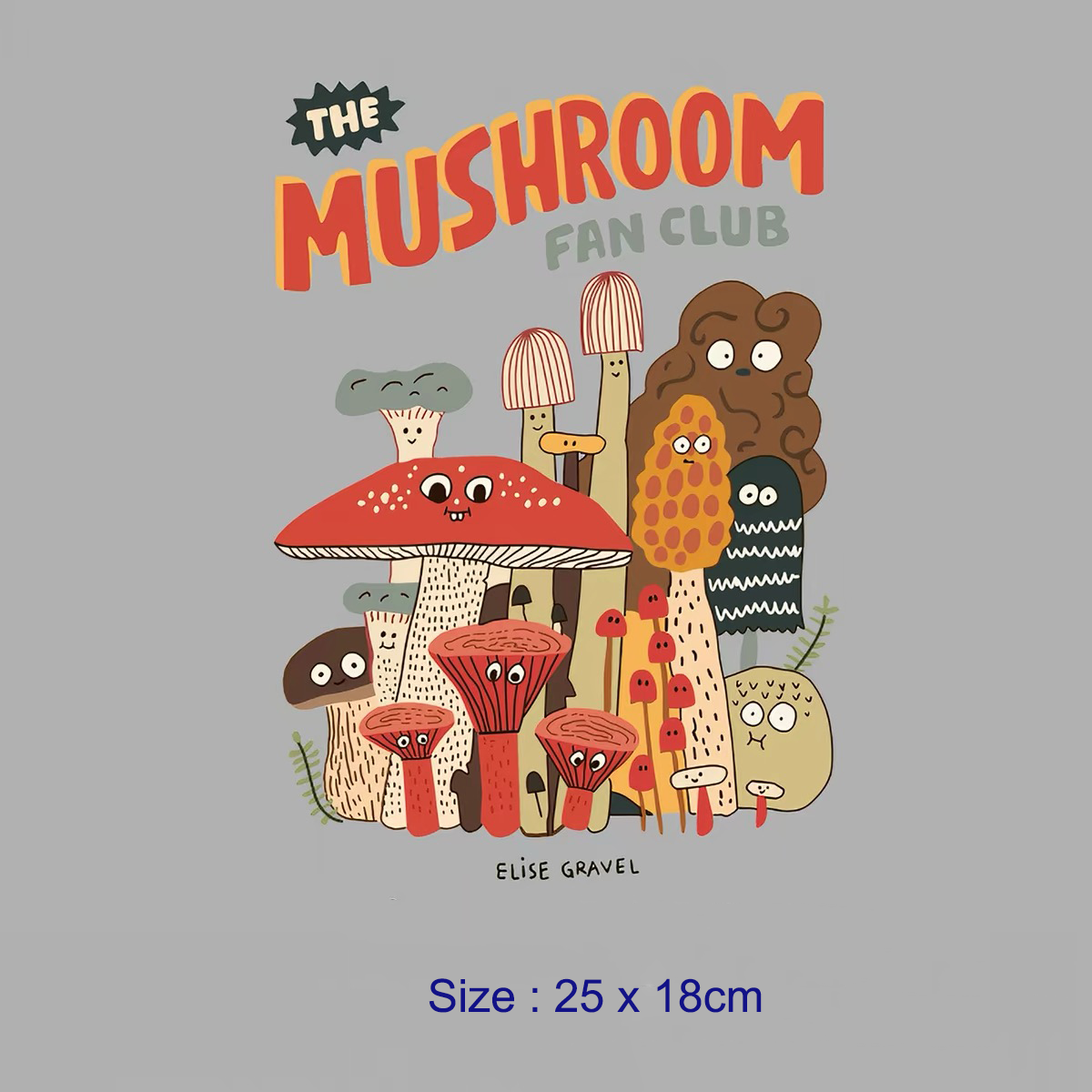 Mushrooms Iron On DTF Transfer