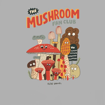 Mushrooms Iron On DTF Transfer