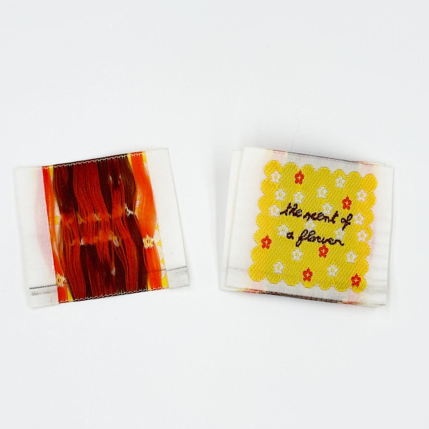 Scent of Flower Woven Labels