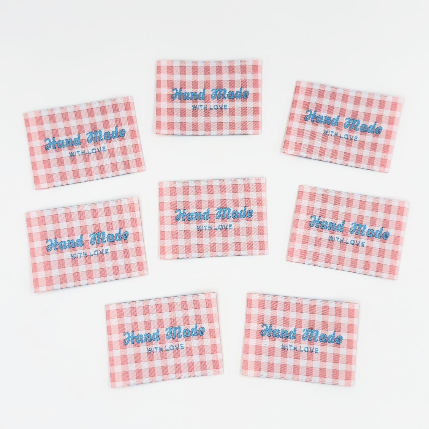 Check Handmade Woven Labels