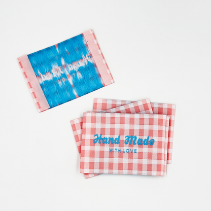 Check Handmade Woven Labels