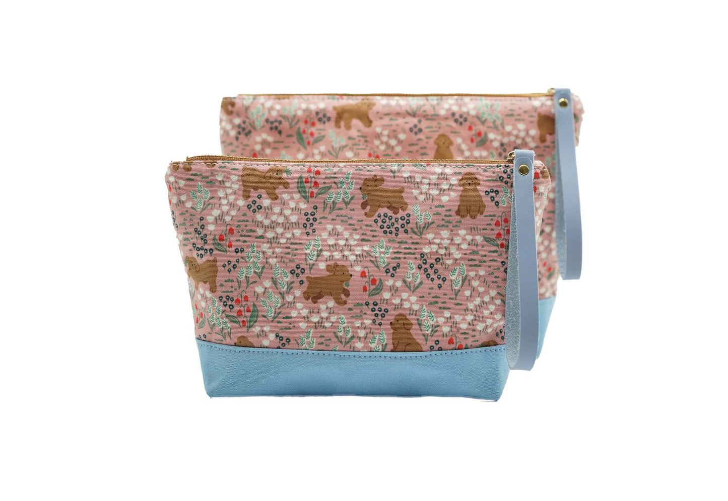 Happy Puppy Zipper Bag, Make-Up Bag