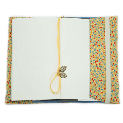 Cherry Bijou Fabric Book Cover