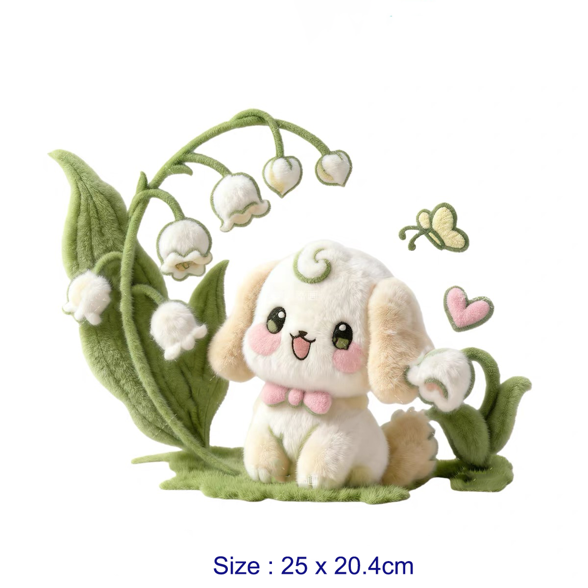 Happy Puppy Iron On DTF Transfer