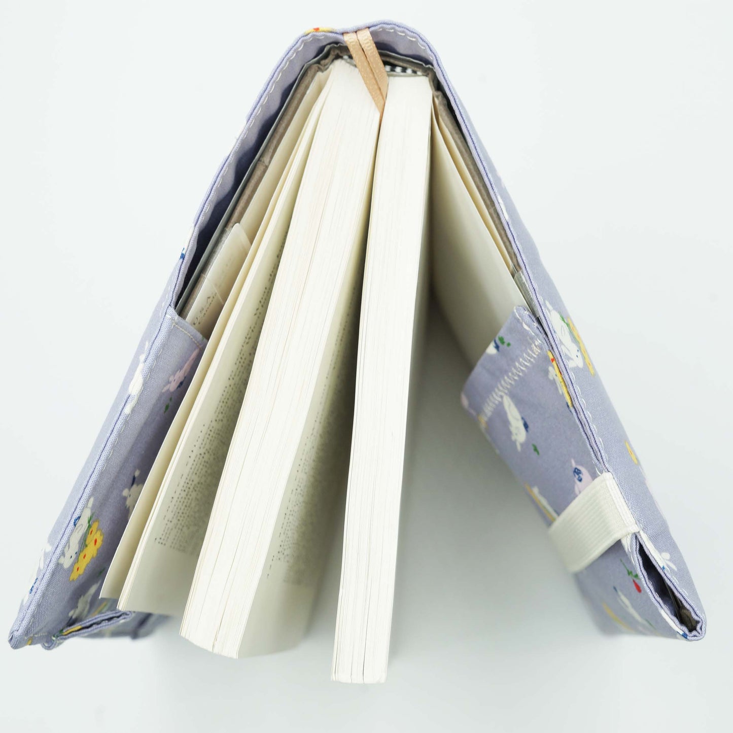Enjoy Rabbit Fabric Book Cover