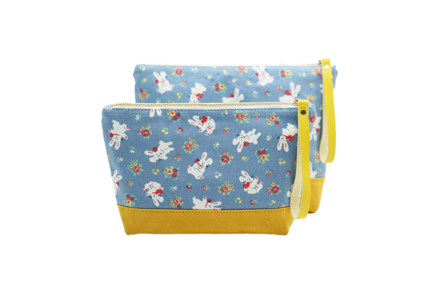 Happy Rabbits Zipper Bag, Make-Up Bag