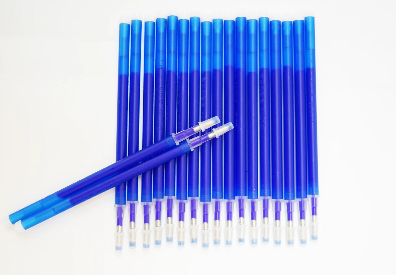 High Temperature Disappearing Blue Ink Marking Pen 10 PCS