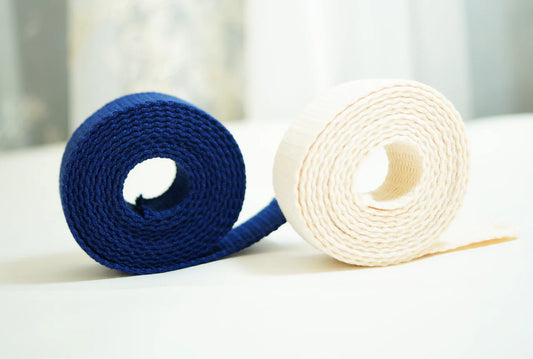 1'' Wide Cotton Webbing | Navy Blue - 3yard